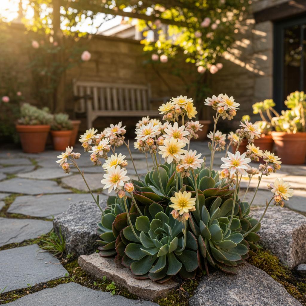 Lewisie oder Bitterwurz (Lewisia cotyledon)