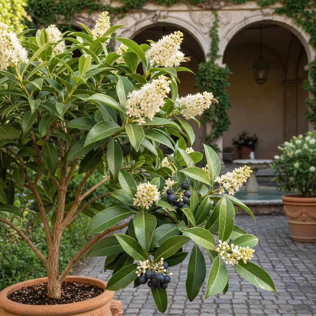Glanzprivet (Ligustrum lucidum)