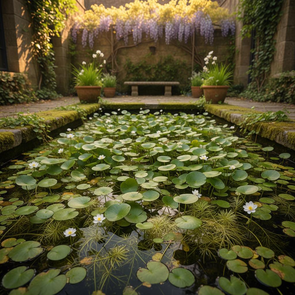 Wasserfeder (Limnobium laevigatum)