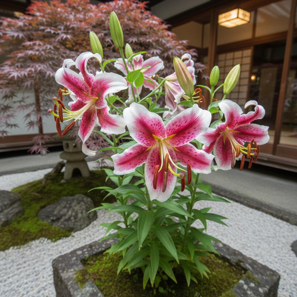 Schöne Lilie (Lilium speciosum Thunb.)