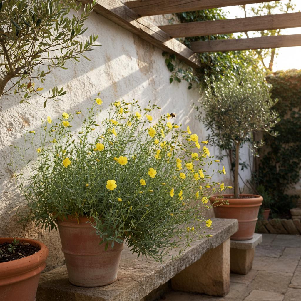 Glocken-Lein (Linum campanulatum)