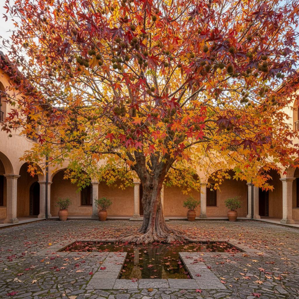 Orientalischer Amberbaum (Liquidambar orientalis)