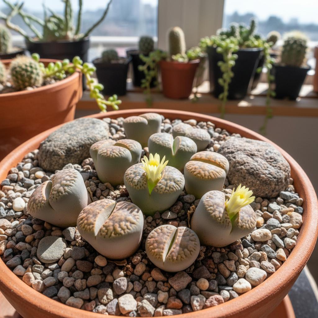 Helmut's Steinpflanze (Lithops helmutii)