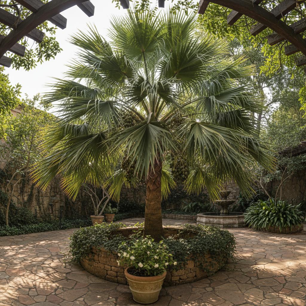 Chinesische Fächerpalme (Livistona chinensis)