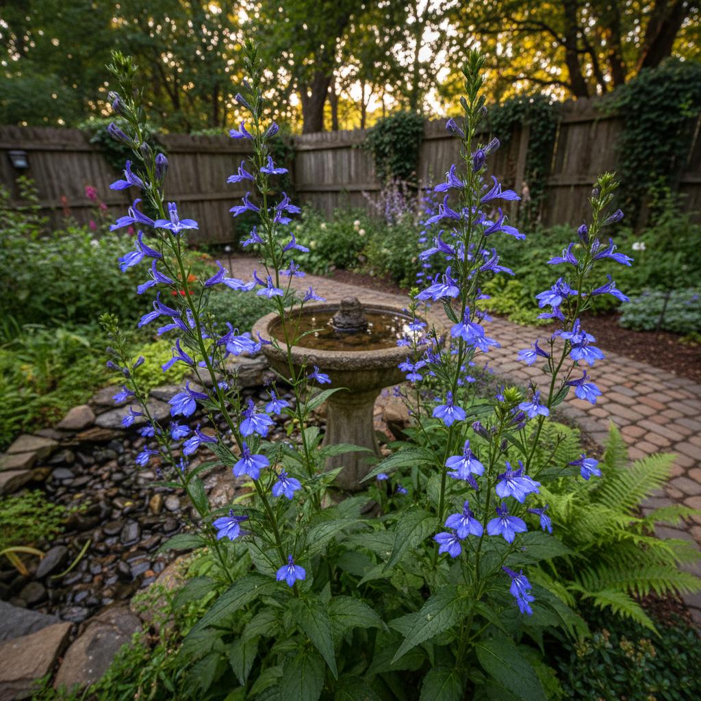 Große Blaue Lobelie (Lobelia siphilitica)