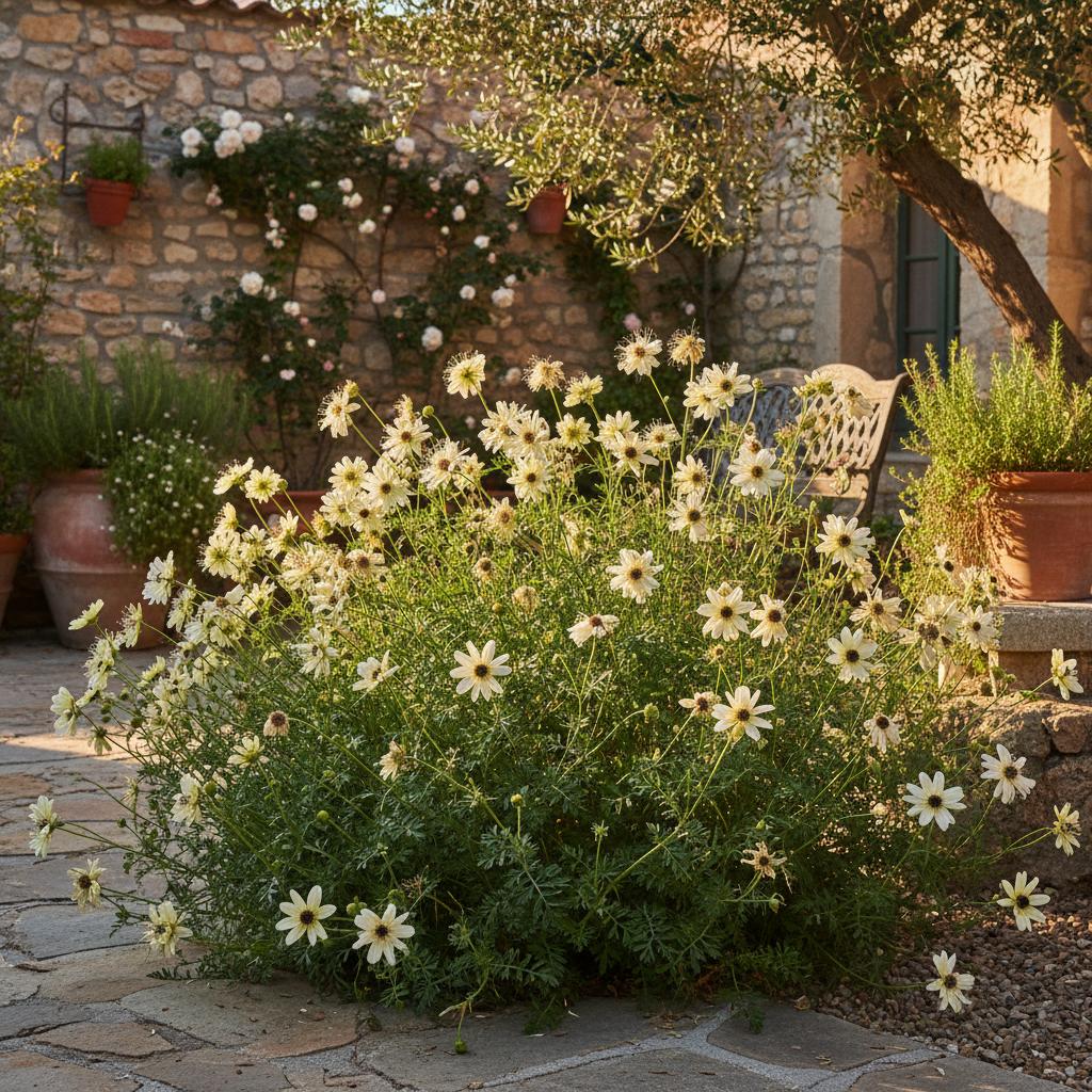 Einfache Skabiosenblume (Lomelosia simplex)