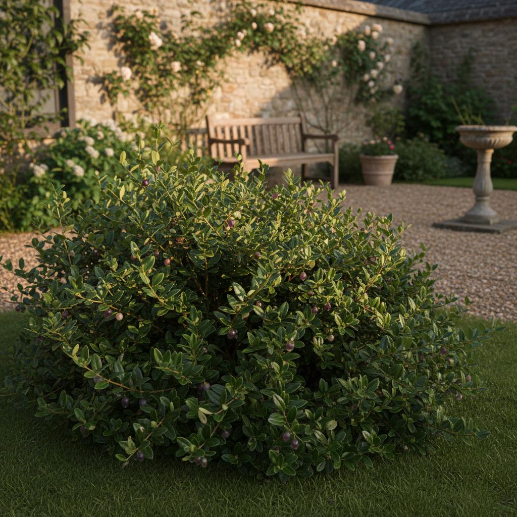 Kissen-Heckenkirsche (Lonicera ligustrina var. pileata)