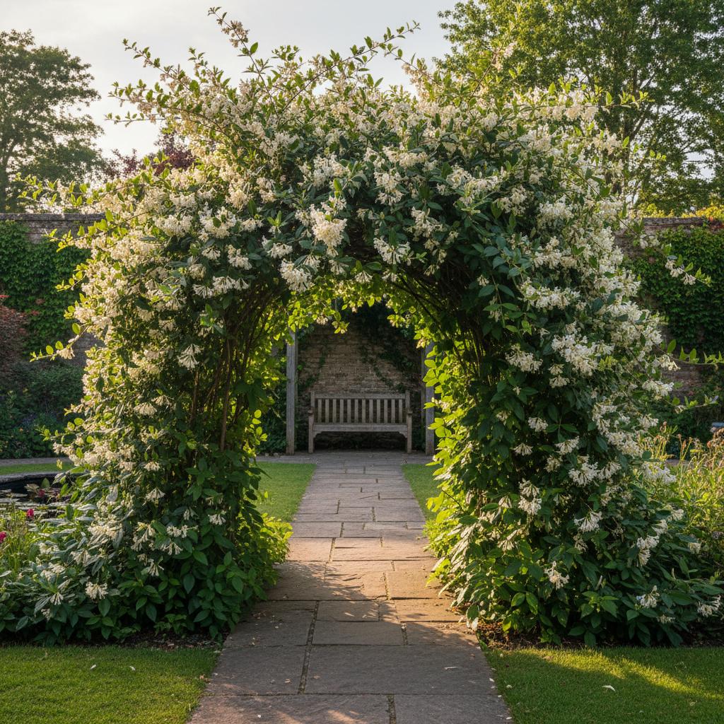 Liguster-Heckenkirsche (Lonicera ligustrina)