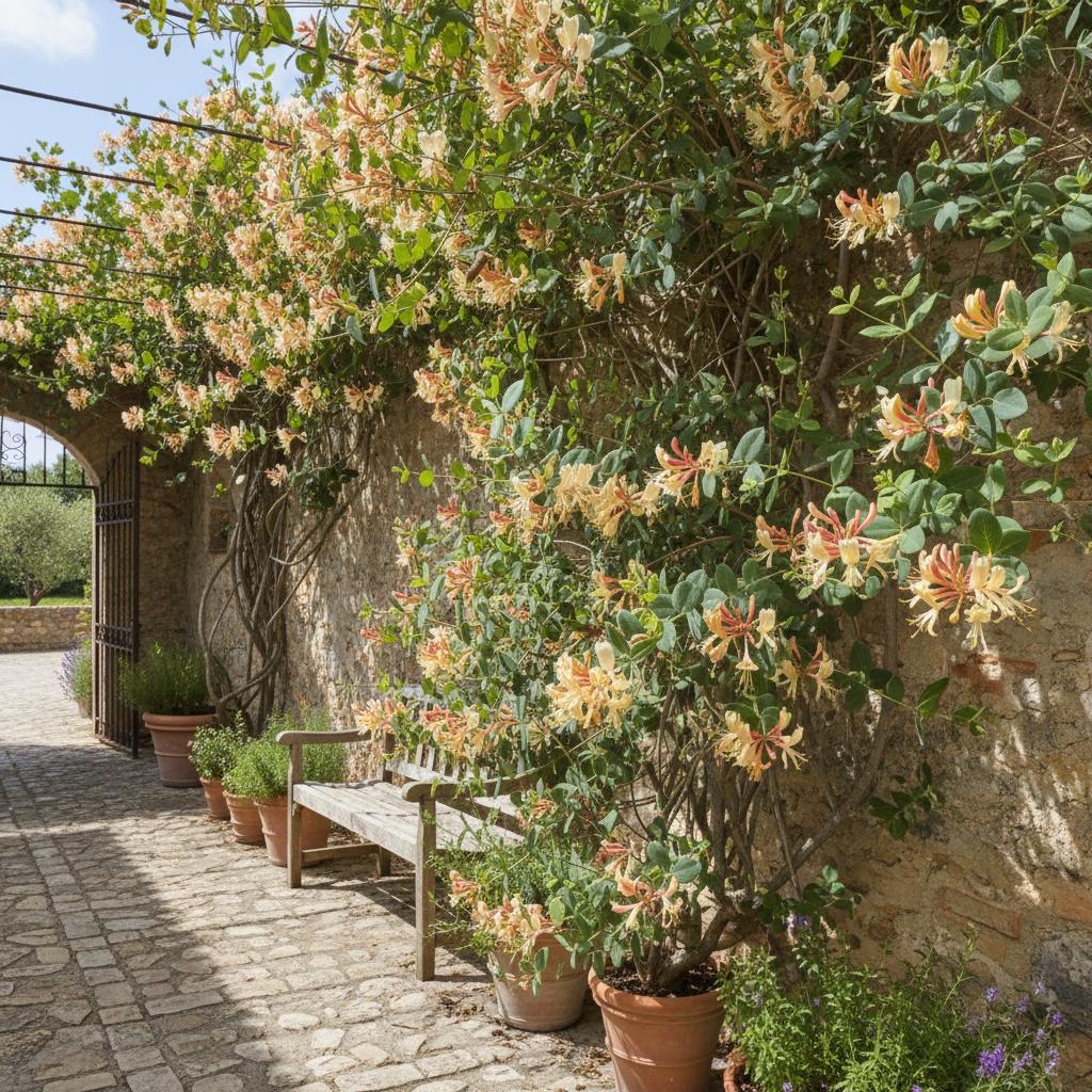 Etruskische Geißblatt (Lonicera etrusca)