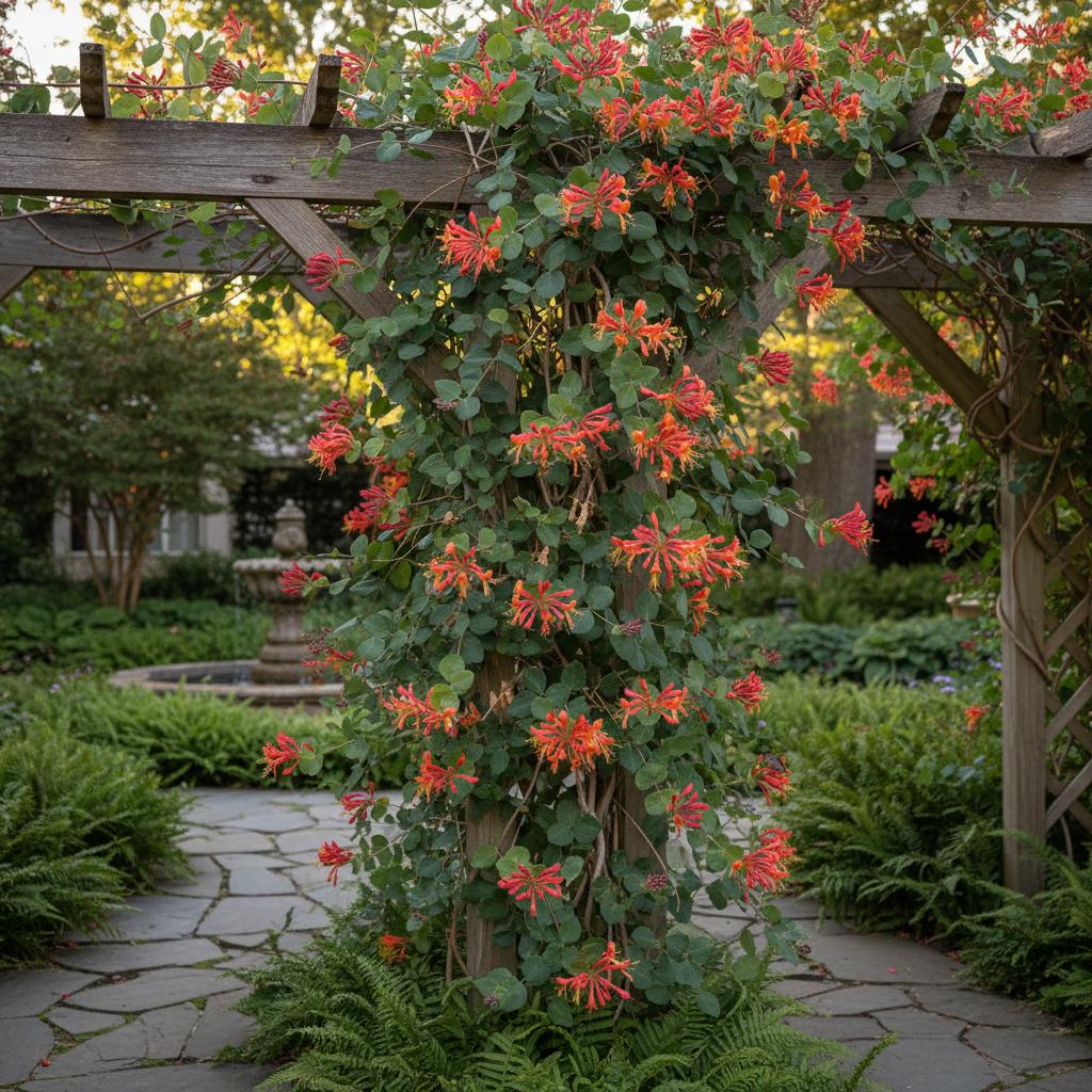 Trompetengeißblatt (Lonicera sempervirens)