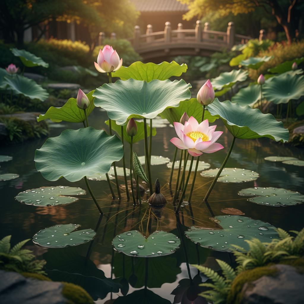 Essbarer Lotusklee (Lotus edulis)