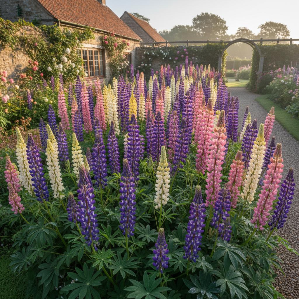 Groblappiger Lupine (Lupinus polyphyllus)