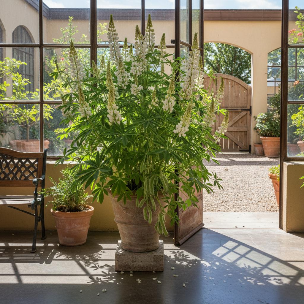 Weißer Lupine (Lupinus albus)