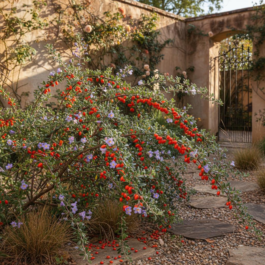 Carolina-Wolfbeere (Lycium carolinianum)