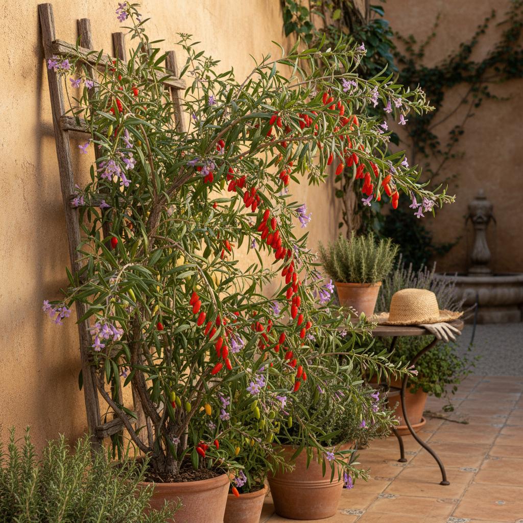 枸杞 (Lycium barbarum L.)