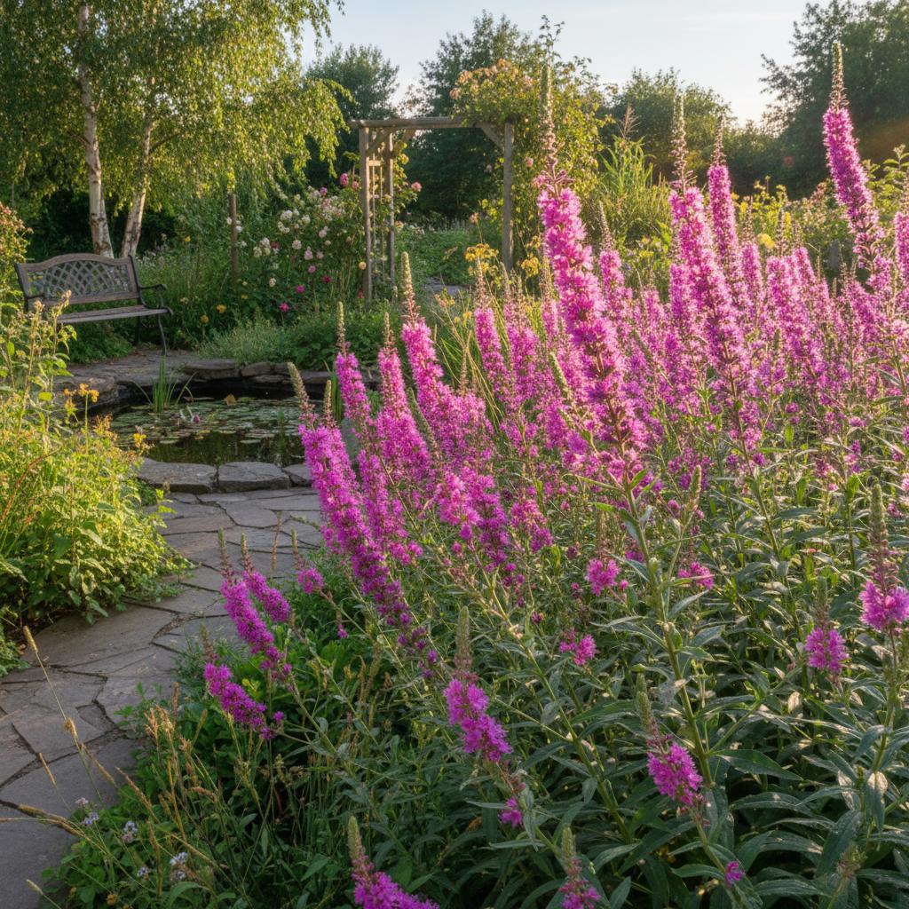 Blutweiderich (Lythrum salicaria)