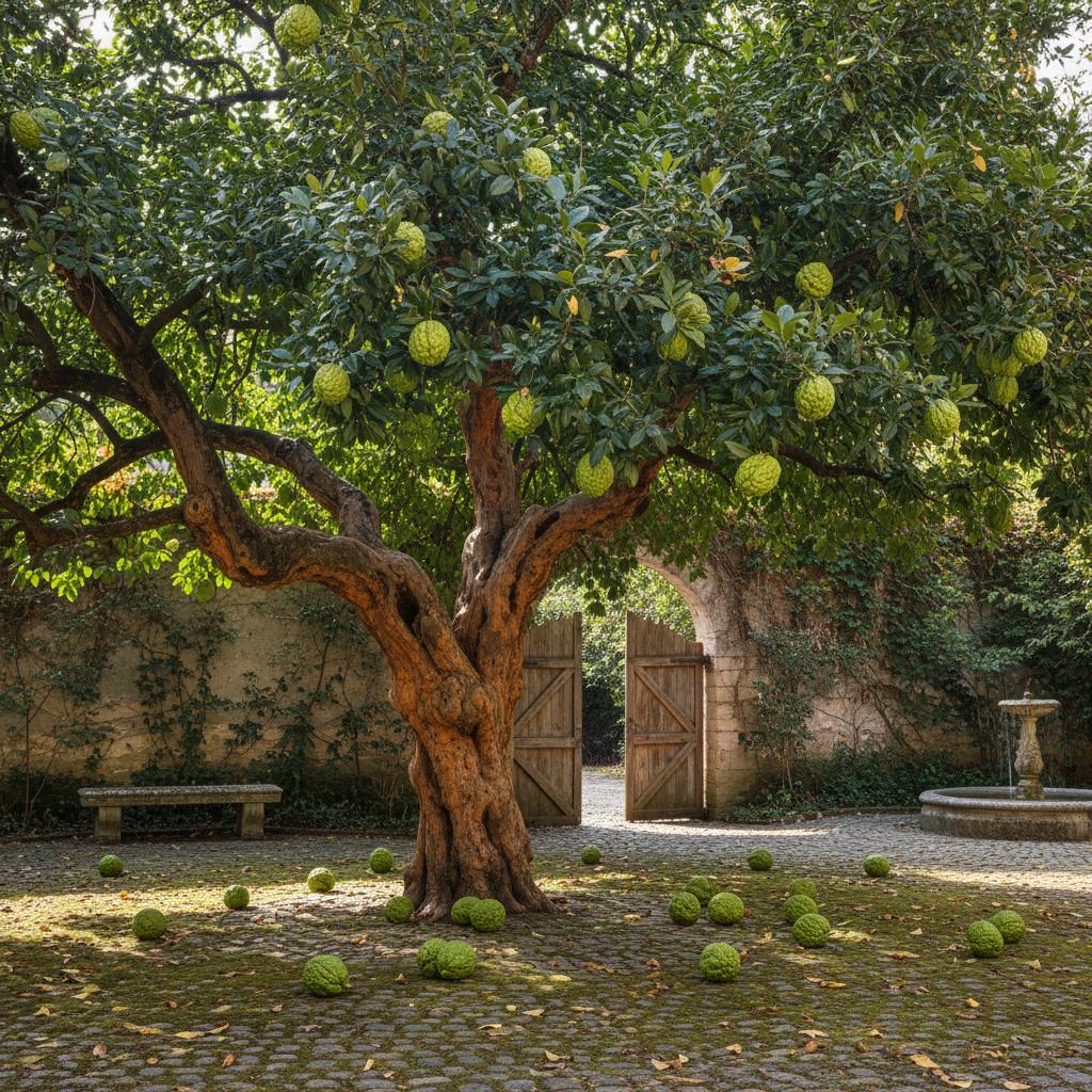 Gelbholz-Apfelbaum (Maclura pomifera)