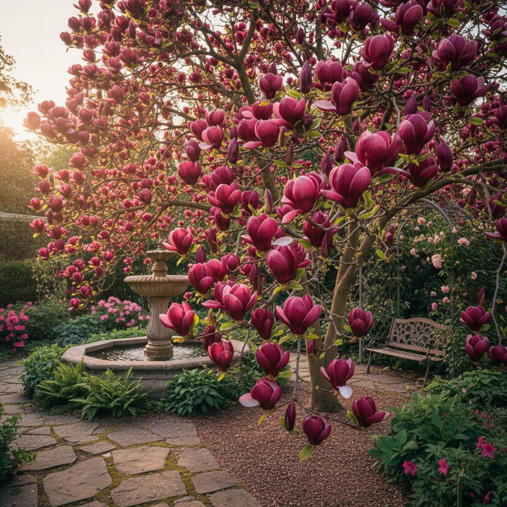 Magnolie 'Genie' (Magnolia 'Genie')