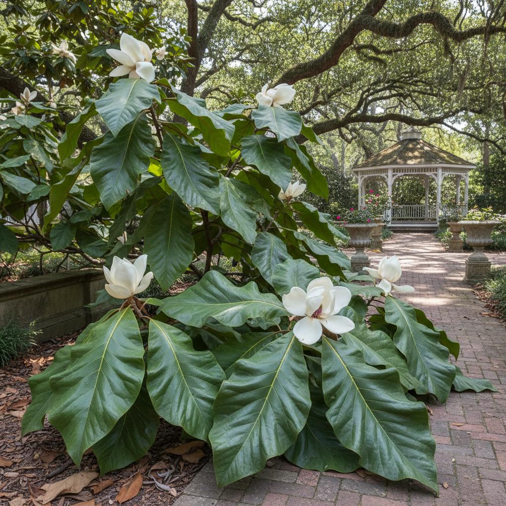 Großblättrige Magnolie (Magnolia macrophylla)