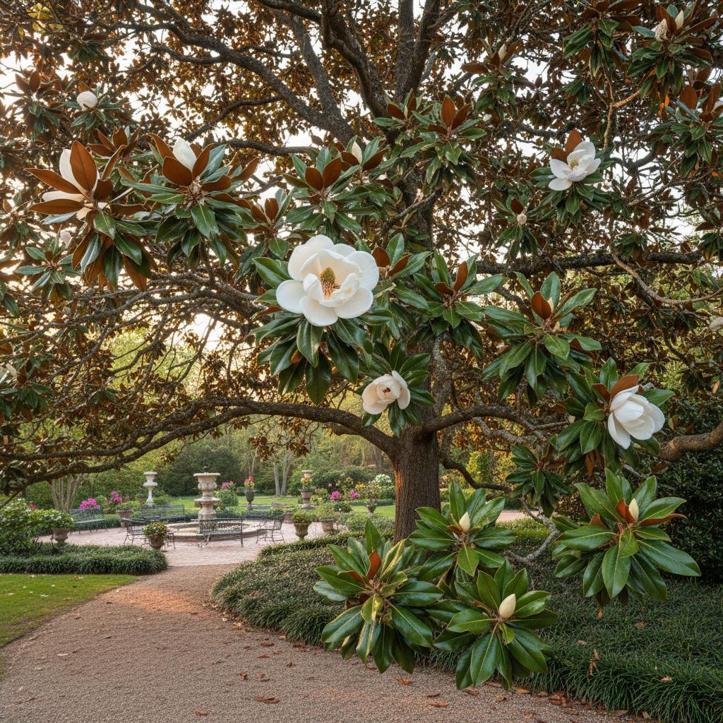 Großblütige Magnolie (Magnolia grandiflora)