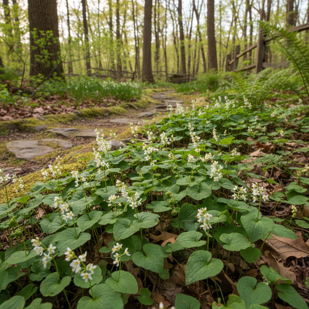 Kanadisches Maienblümchen (Maianthemum canadense)