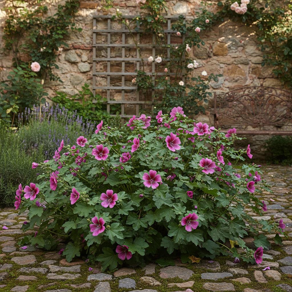 Prachtmalve (Malope trifida)