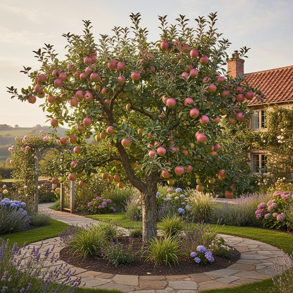 Fuji-Apfelbaum (Malus domestica 'Fuji')