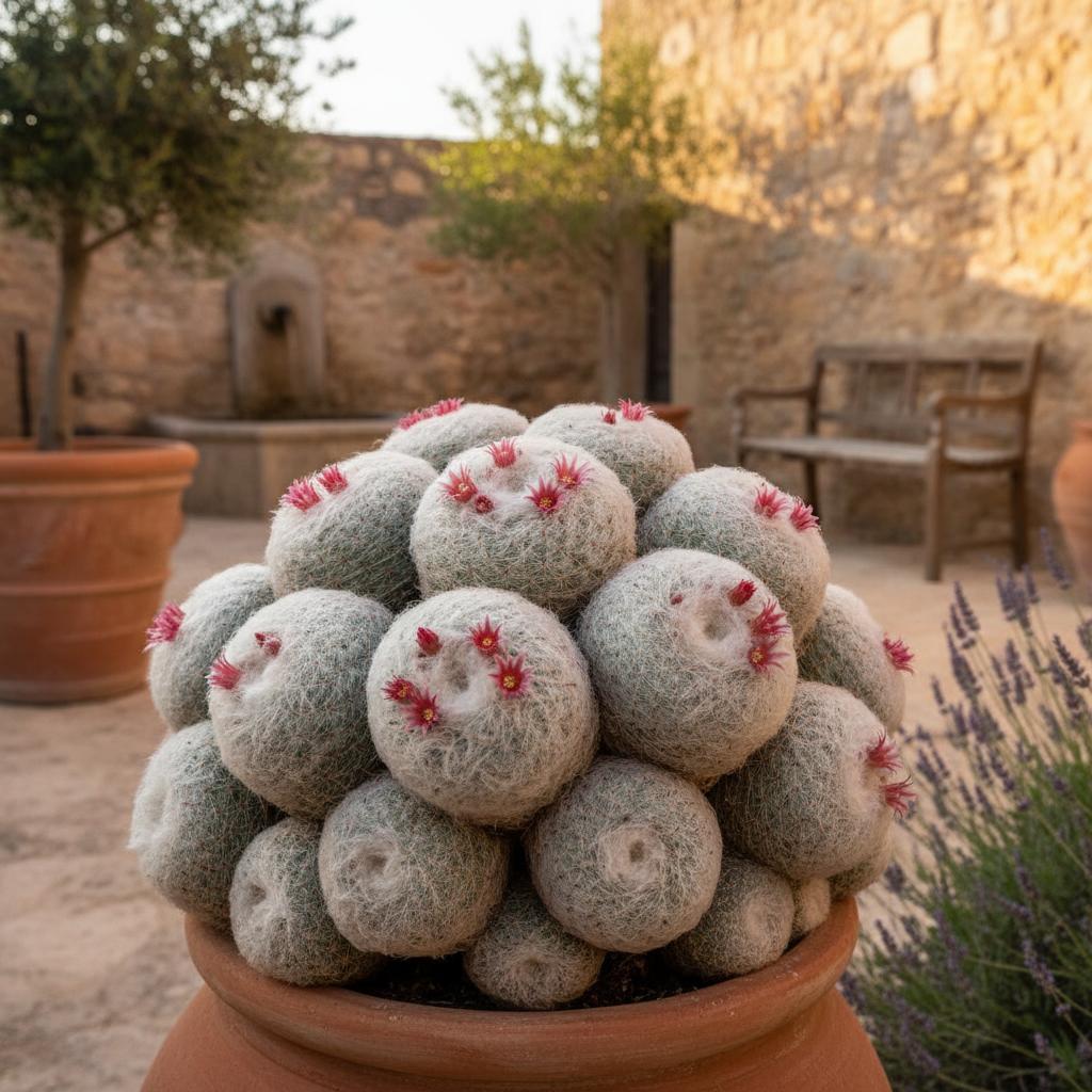 Wollige Mammillarie (Mammillaria bocasana)