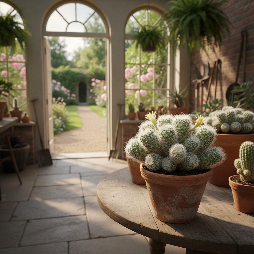 Zerbrechliche Kugelkaktus (Mammillaria gracilis fragilis)