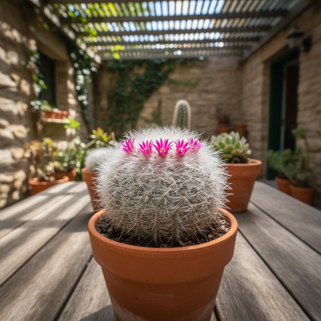 Wollige Mammillarie (Mammillaria hahniana)