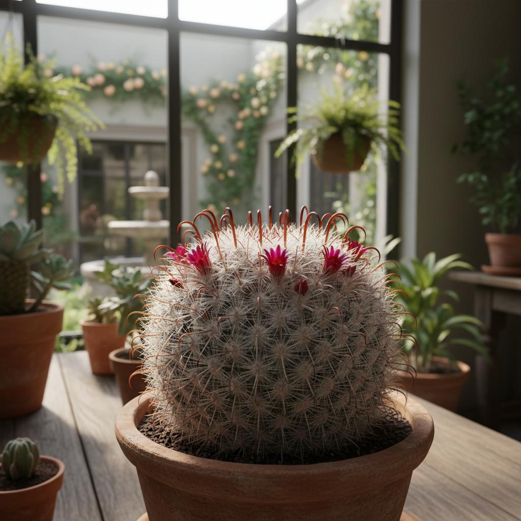 Huitzilopochtli-Kaktus (Mammillaria huitzilopochtli)