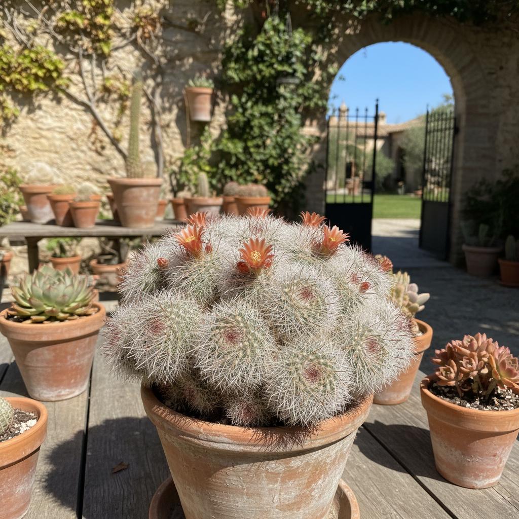 Alte Mann-Kaktus (Mammillaria senilis)