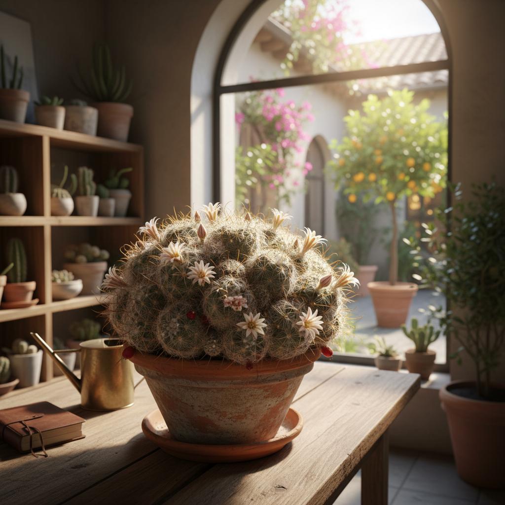 Winter-Kugelkaktus (Mammillaria winterae)