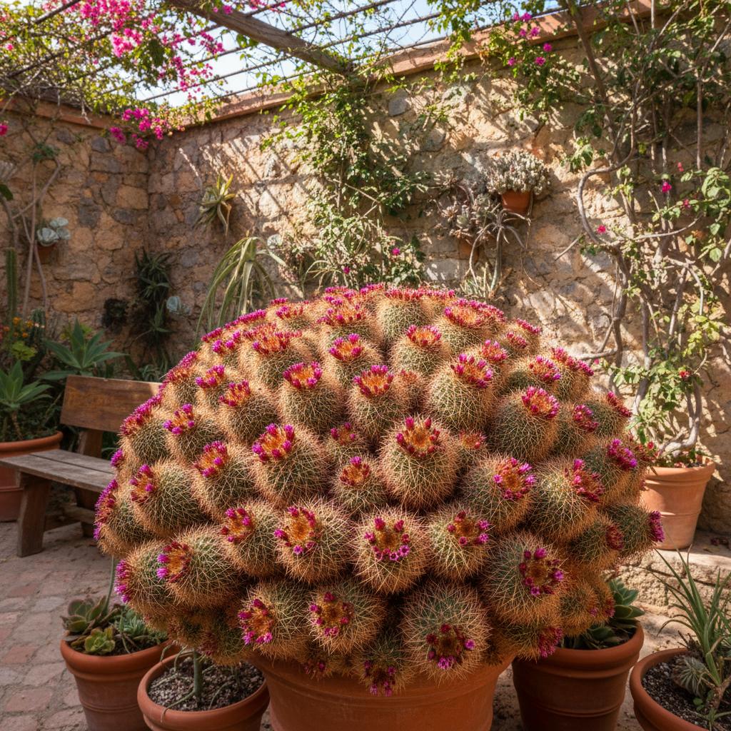 Dornige Mammillaria (Mammillaria spinosissima)