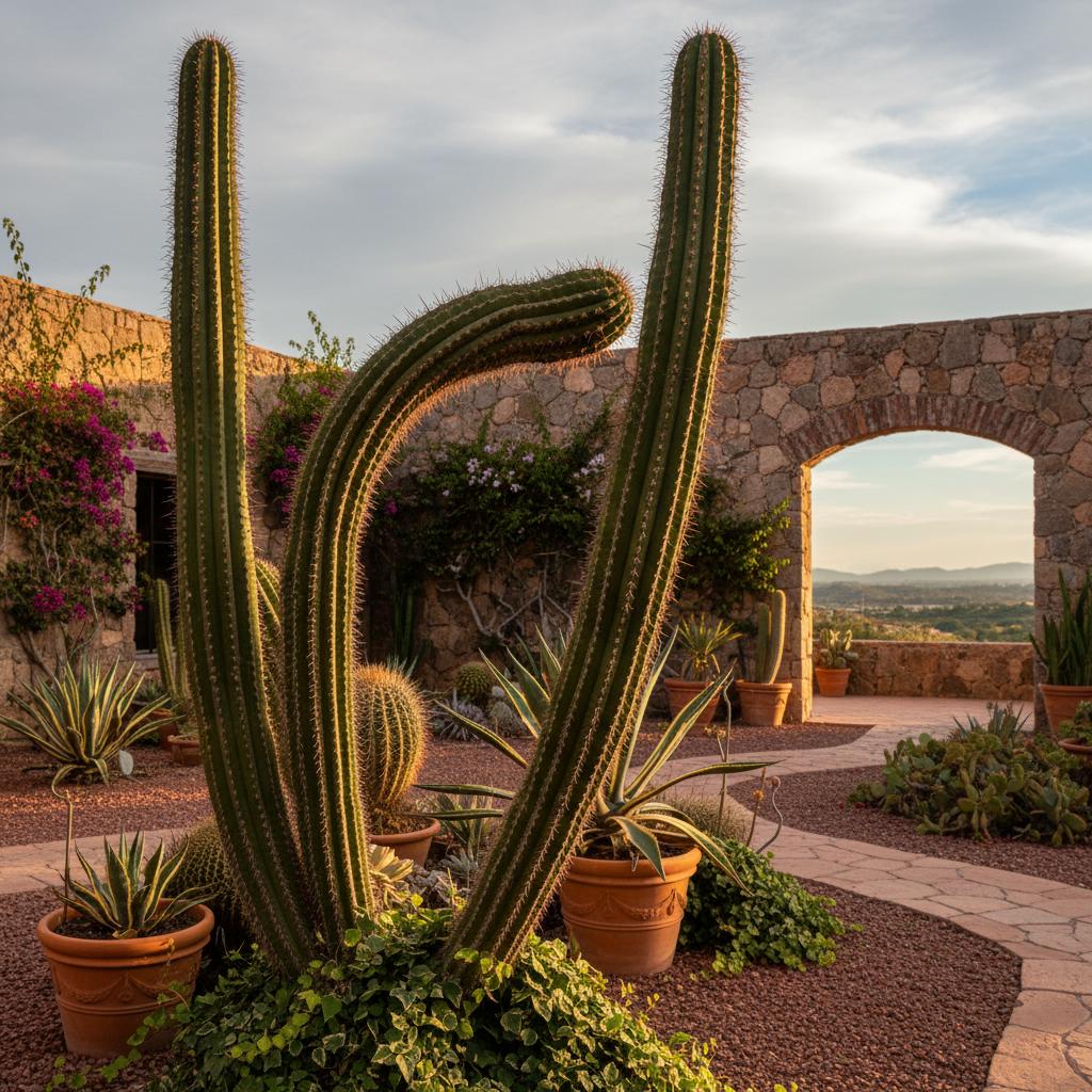 Gestreifter Säulenkaktus (Marginatocereus marginatus)