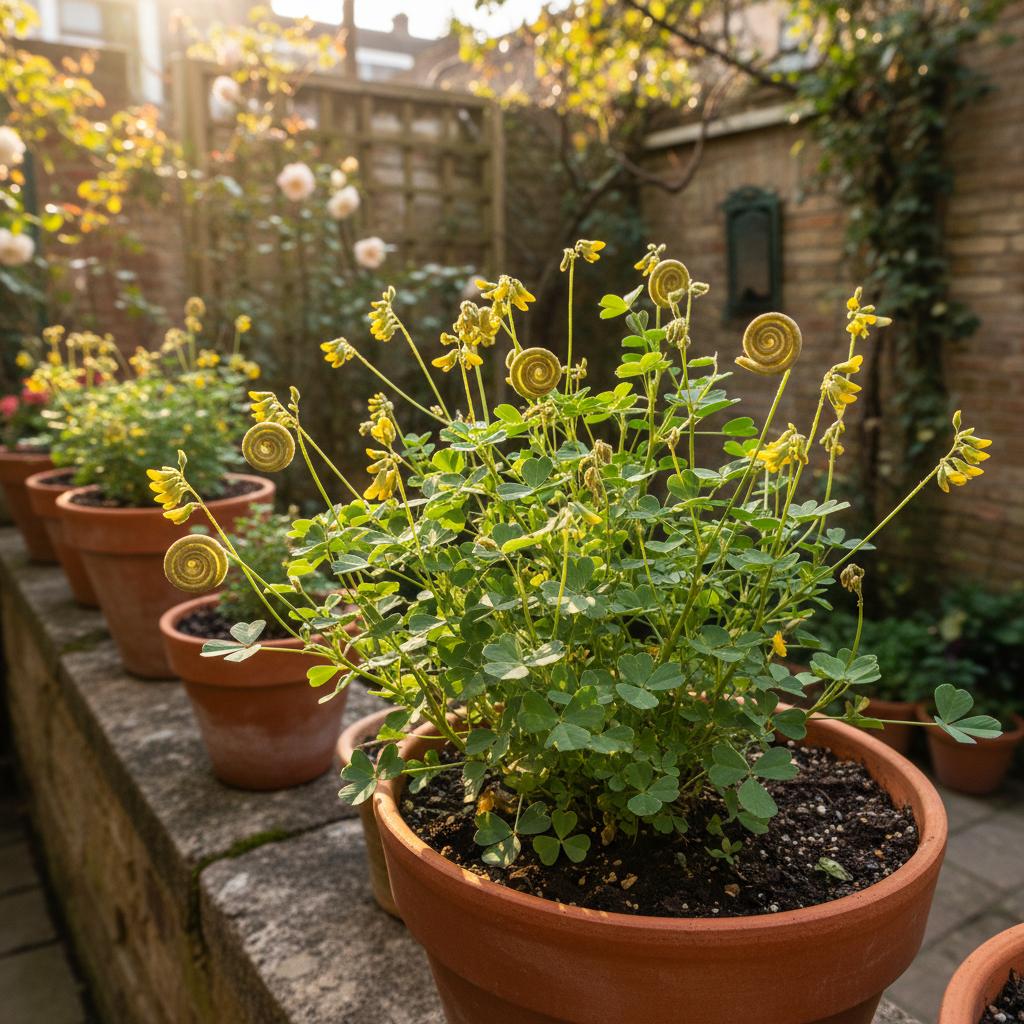 Krönklee (Medicago coronata)