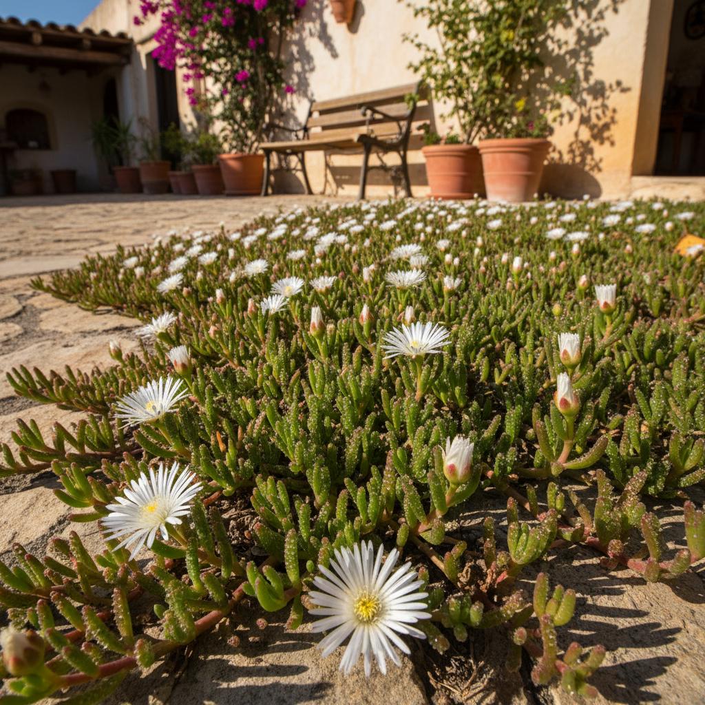 Knotenblütiges Mittagsblume (Mesembryanthemum nodiflorum)