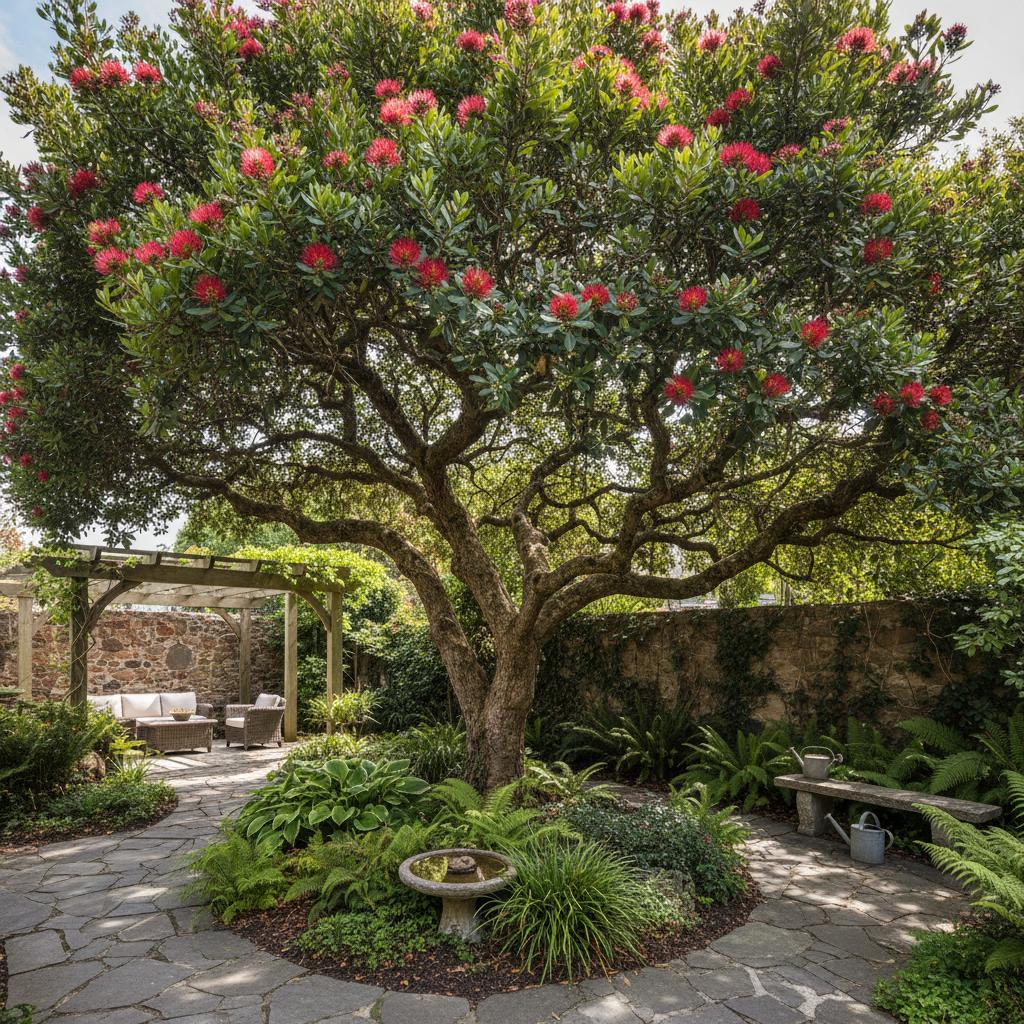 Südliche Rata (Metrosideros umbellata)