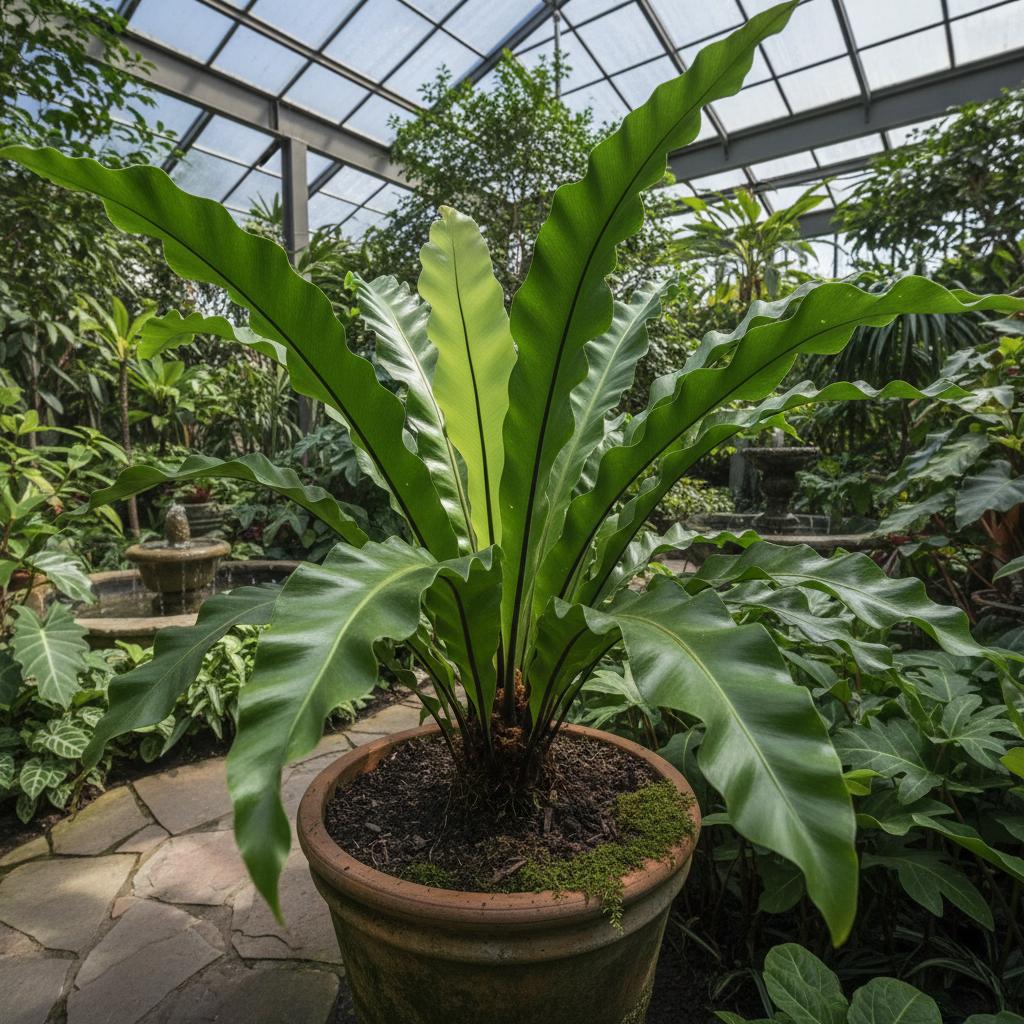 Punktfarn 'Green Flame' (Microsorum punctatum 'Green Flame')