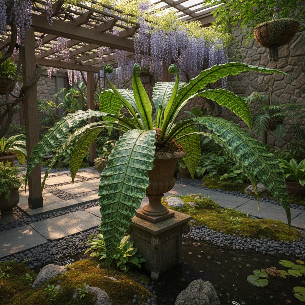 Muschelfarn (Microsorum musifolium)