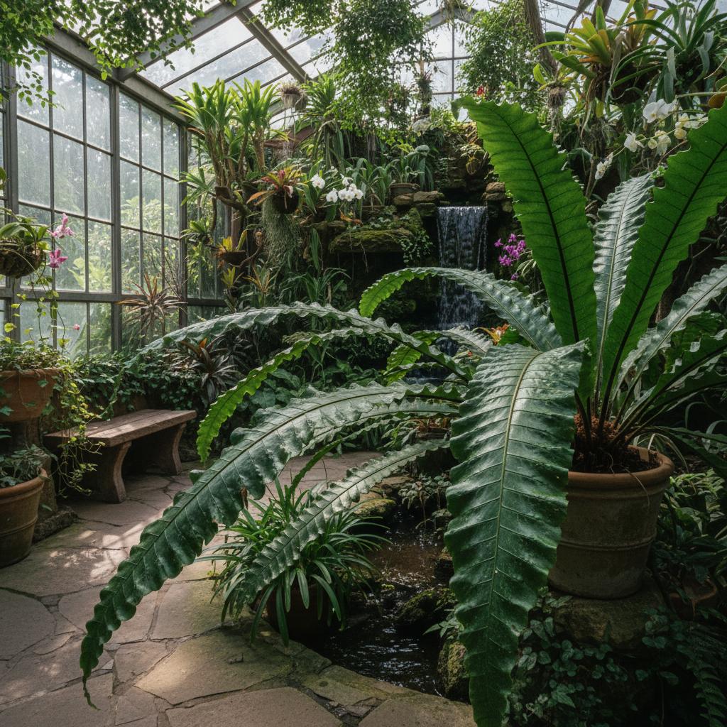 Krokodilfarn (Microsorium musifolium 'Crocydyllus')