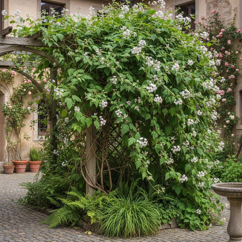 Dreiblättrige Mikanie (Mikania ternata)