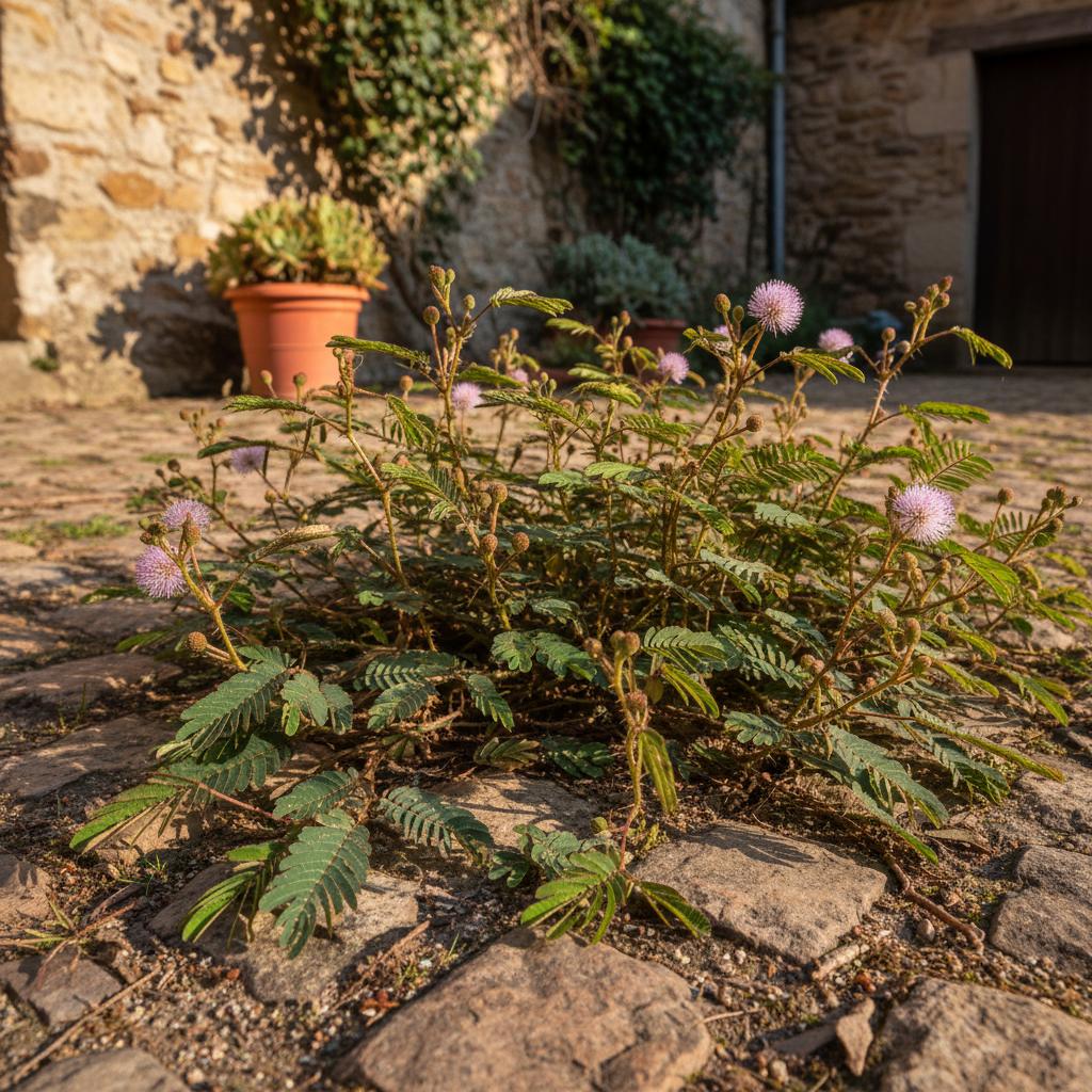 Empfindliche Dornschmiede (Mimosa quadrivalvis)