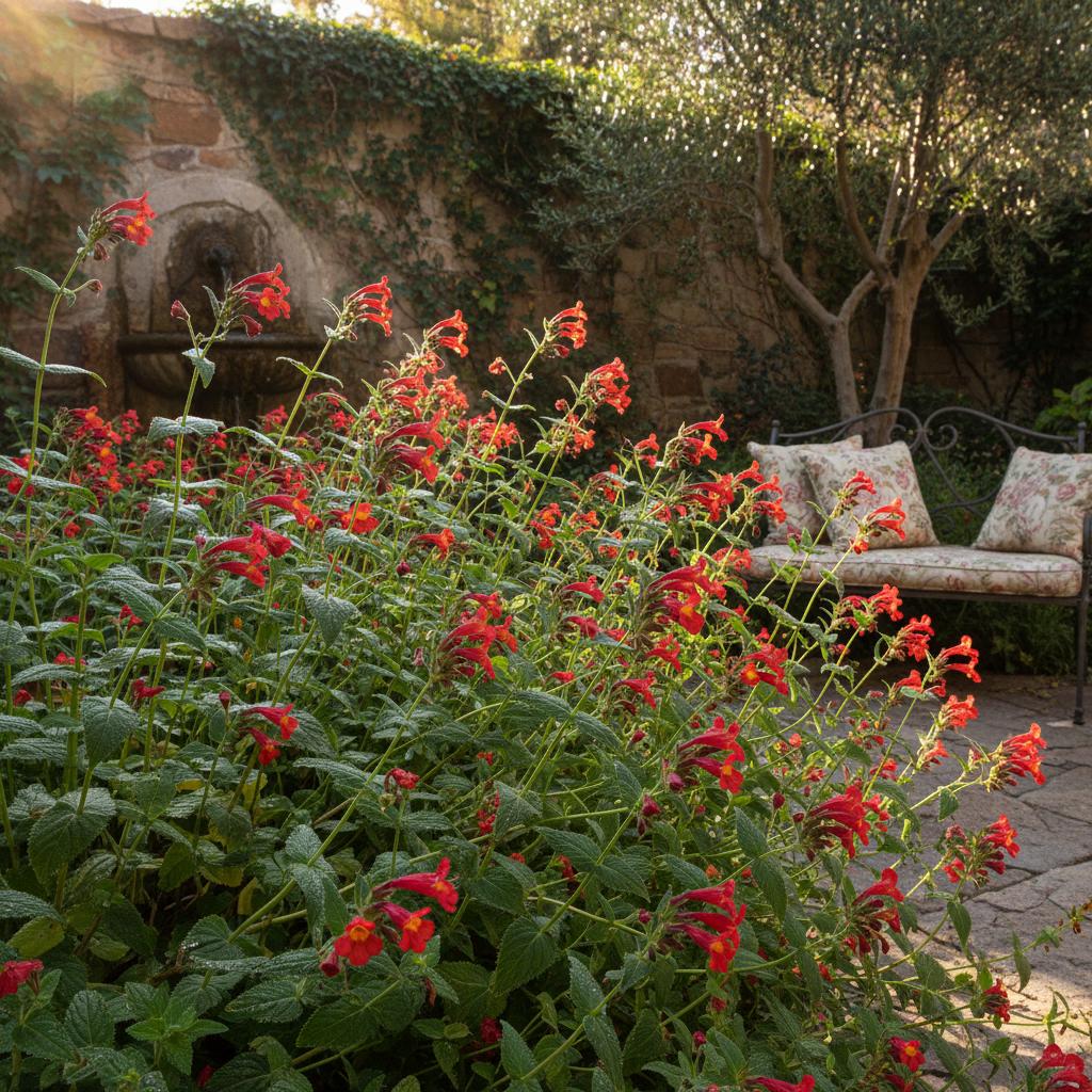 Kardinal-Mimule (Mimulus cardinalis)