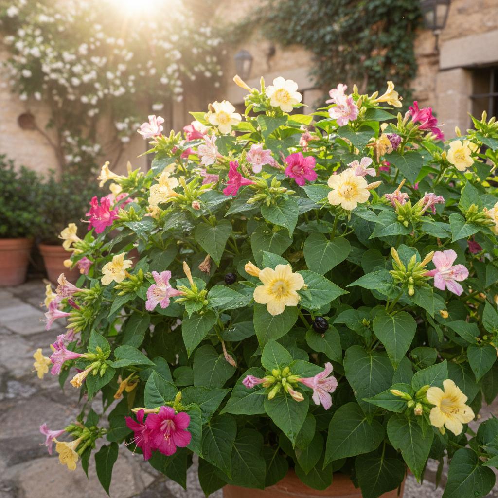 Vier-Uhr-Blüte (Mirabilis jalapa)