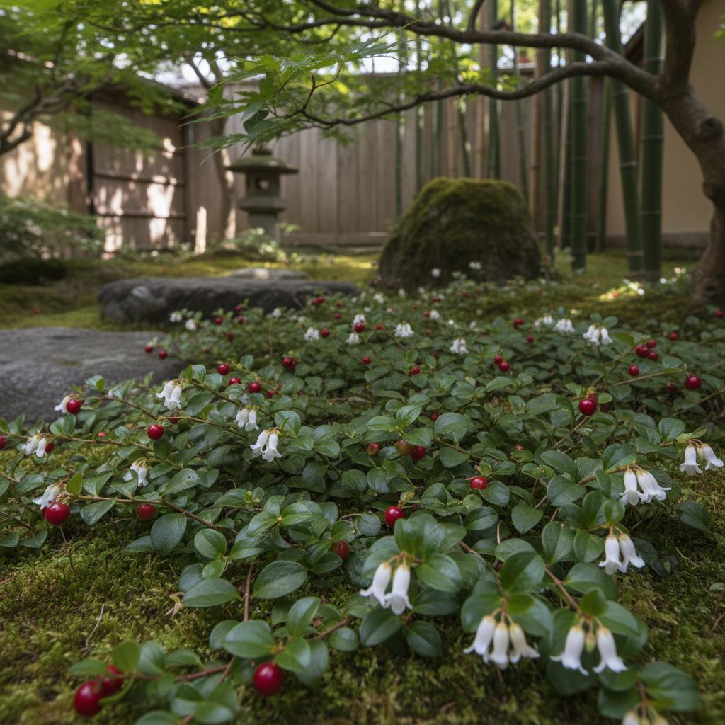 Rebhühnerbeere (Mitchella repens)