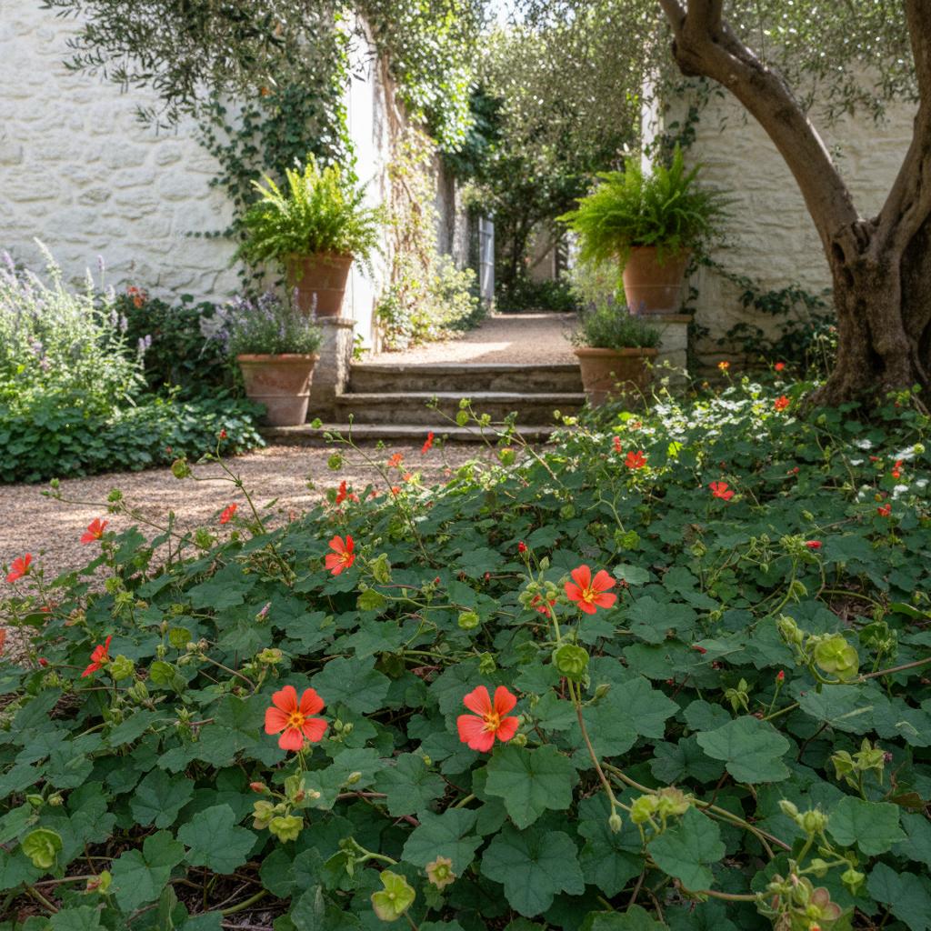 Carolinische Borstenmalve (Modiola caroliniana)