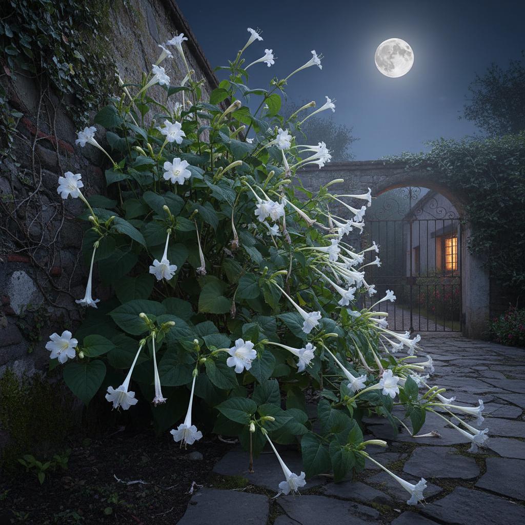 Langblütige Wunderblume (Mirabilis longiflora)
