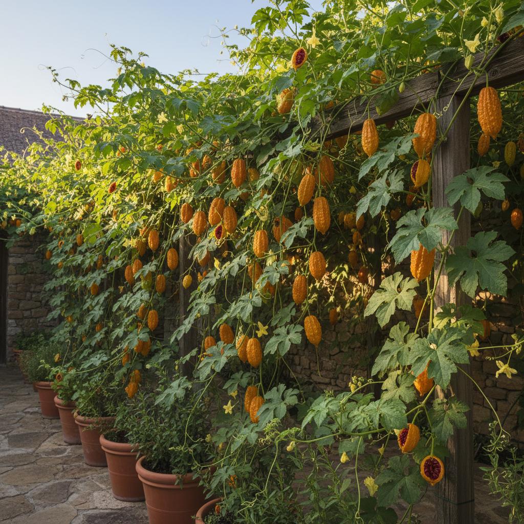 Balsamapfel (Momordica balsamina)