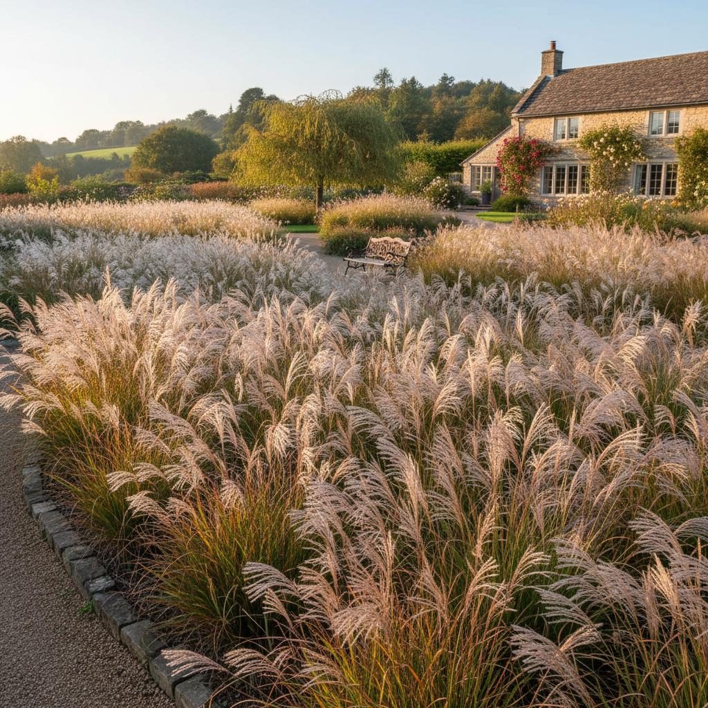 Chinaschilf (Miscanthus sinensis)